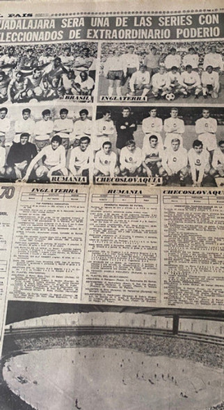 Llego Estudiantes, Fútbol 1970, 8 Pág, 27/05, El País, Cr06 1