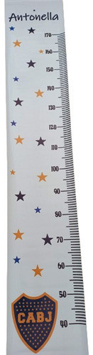 Medidor De Altura/crecimiento En Lona Vinílica 0,30x1,75cm 0