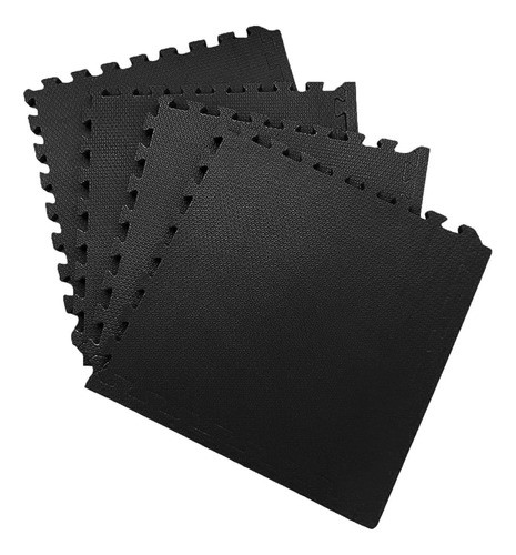 Tatame Tapete Fitness Eva Emborrachado 50x50cm - 10mm - 4 Pç 0