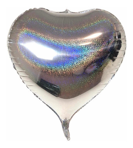 Globo Corazón Metálico  - 64 X 42 Cm - Universo Mágico 0