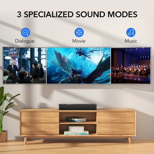 Larksound Barra De Sonido Pequena Para Tv/pc/juegos, Sistema 1