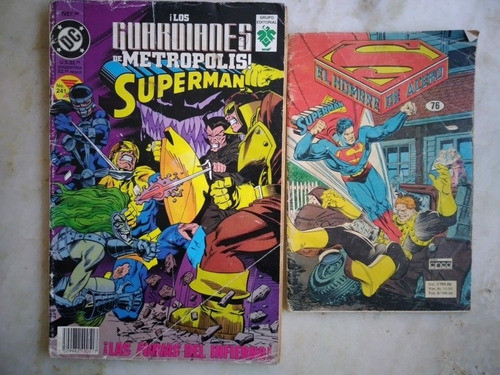 Revista Guardianes De Metropolis Y Superman 1985 0