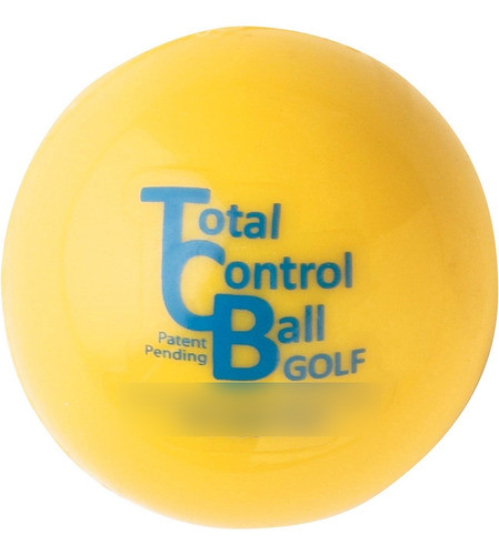 Total Control - Pelota De Golf. 6 Unidades, Color Amarillo 0