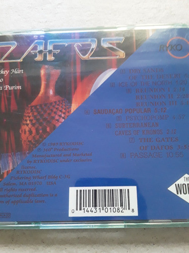 Hart Airto Moreira Flora Purim Dafos - The World Cd / Kktus 1