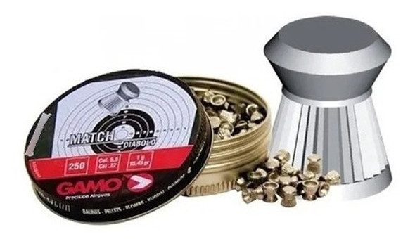 Balines Match Díabolo 5.5mm X 250- Aire Comprimido - Gamo 1