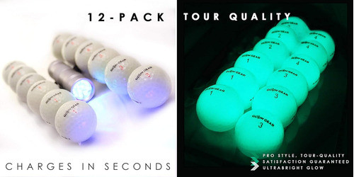 Bolas De Golf De Noche Glowv2 (12-pack) 1
