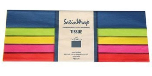 Bolsa De Envoltura De Regalo Papel De Seda Multicolor 24 Hoj 0