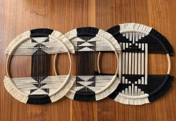 Conjunto Macramê Circular - Arte Geométrica 0
