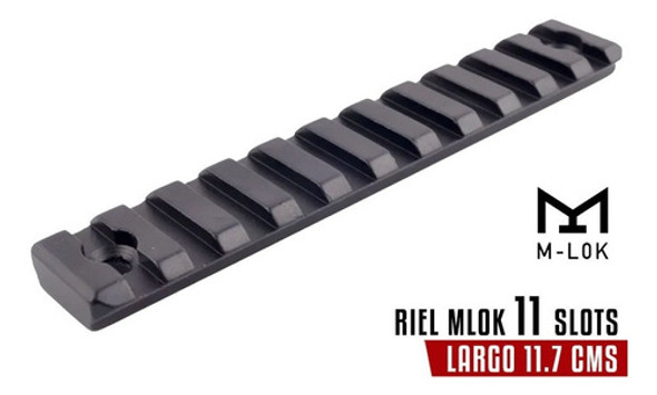 Riel Picatinny Largo Acero Metal Fusil Rifle Pcp Bipode 11 S 1