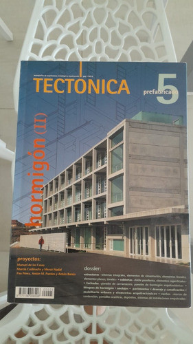 Revista Tectónica 5 (hormigón Ii) Usada Muy Buen Estado 0