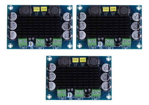 3x Dc 12v-24v Tpa3116 D2 100w Monocanal Áudio Digital Pow 0