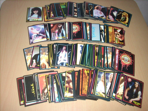 Rock Cards - Lote De Figuritas - 10 Figuritas X 100 Pesos 0