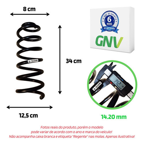 2 Molas Reforçada Gnv Palio Weekend Adventure Locker 1