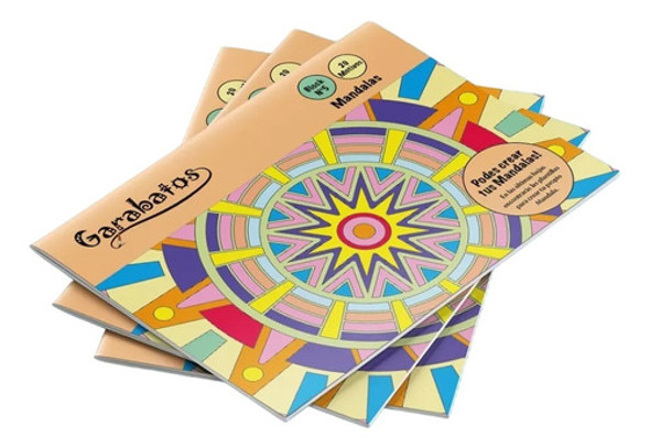 Block De Dibujo Fantasia N5 Mandalas Distribuidora Lv 0