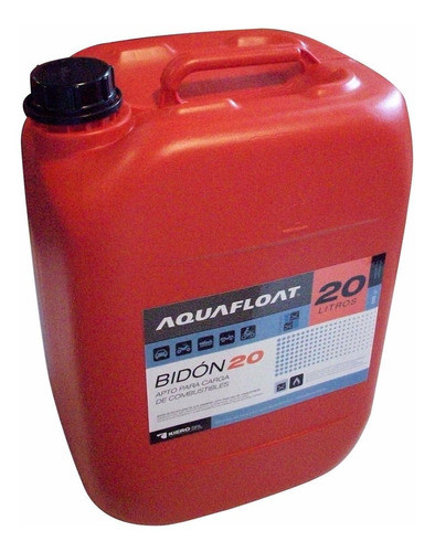 Bidon Transporte De Combustible Aquafloat 20 Litros Nacional 0