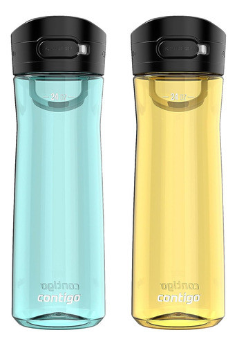 Botellas Agua Deporte Gimnasio Entrenamiento 710ml Pack X2 0