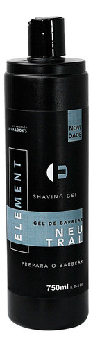Shaving Gel Element Neutrol 750ml By Alfa Looks Pta Entrega 0
