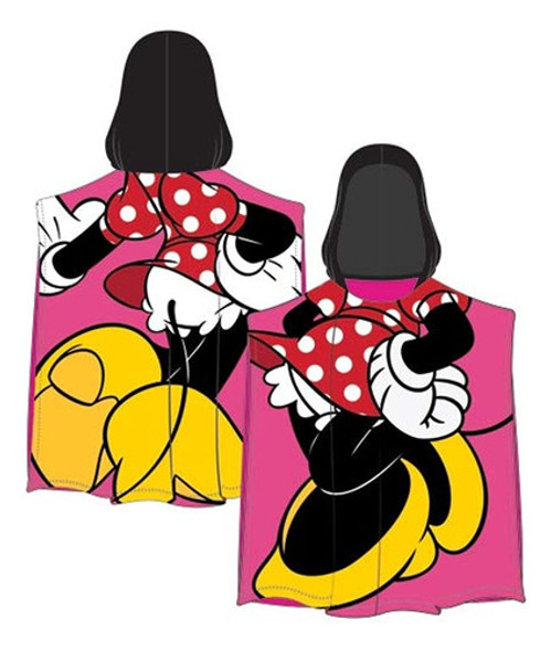 Disney Minnie Mouse Toalla Con Capucha Poncho Baño Playa Niñ 0 Disney Minnie Mouse Toalla Con Capucha Poncho Baño Playa Niñ 0
