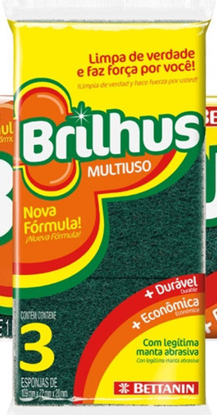 Esponja Multiuso Brilhus Pack 36 U / Limpieza  X Mayor 0