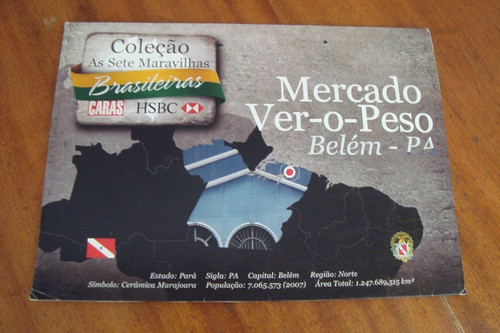 Revista As Sete Maravilhas Brasileiras / Mercado Ver-o-peso 0