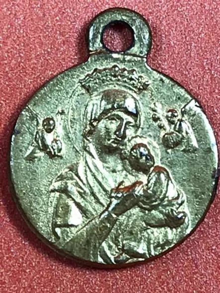 Dije Medalla Jesús Y Virgen Maria# 858 0