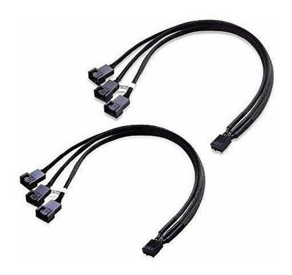 Cable Importa Divisor De Cable De Ventilador Pwm De 3 Vias 0