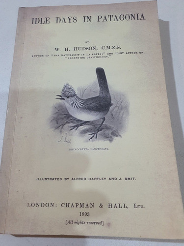 Libro: Idle Days In Patagonia-w.h.hudson- 0