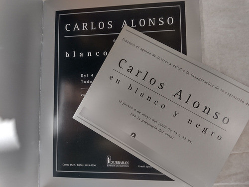 Carlos Alonso En Blanco Y Negro - Mayo 2000 1