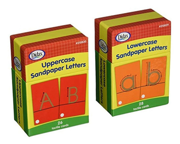 Recursos Didácticos De Didax Conjunto De Letras De Cajas De 0