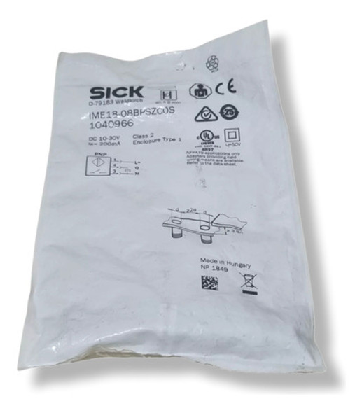 Sensor De Proximidade Indutivo Ime18-08bpszc0s Sick 1