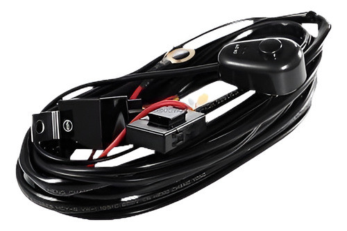 Kit De Interruptor De Relé Del Arnés Universal Coche Niebla 0
