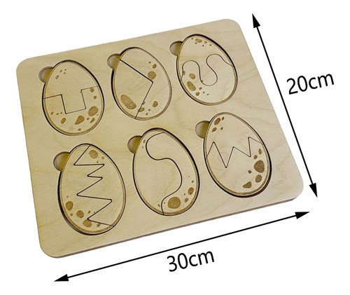 Tábua De Madeira Ocupada Habilidade Fina Educação 1