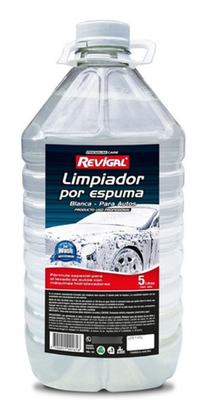 Limpiador Por Espuma Activa Revigal  X 5 L 0