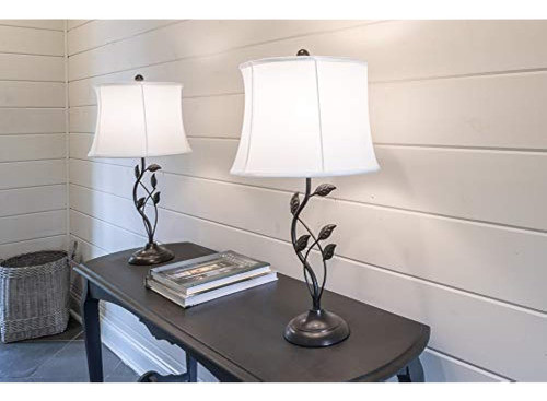Décor Therapy Mp1656 Lámpara Olivia, Bronce Pintado 0