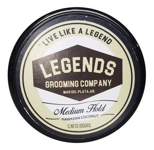 Cera Hair Pomade Legends X 100 Gr Fijaciòn Media 0