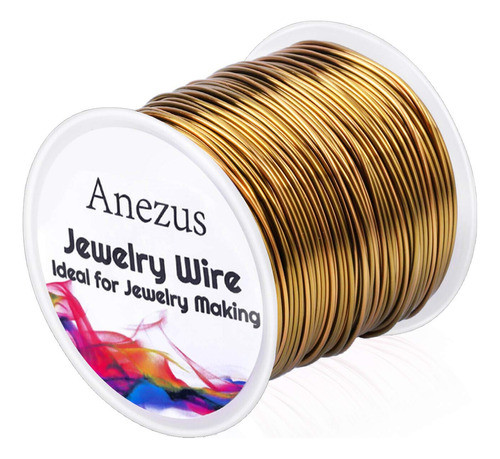 Alambre De Cobre 1mm #18 Para Joyeria 17m Antique Bronze 0