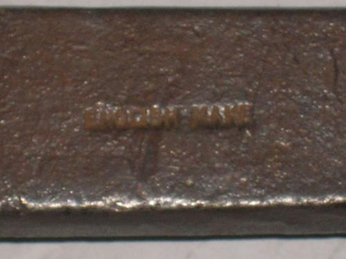 Antigua Llave Fija Inglesa Herramienta Ffcc Maquina Vial 1