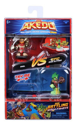 Akedo Ultimate Arcade Warrior (c) 2 Fig 2 Control Int 14216 0