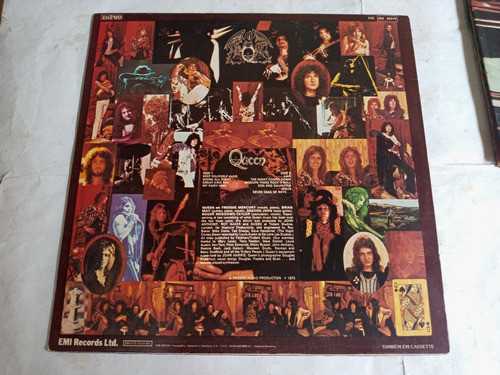 Lp-queen-primeiro Álbum-glam Rock-original 1973 Ótimo 1