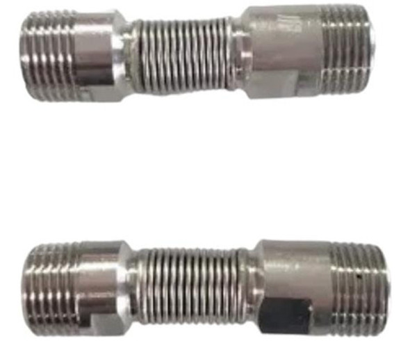 Kit 2 Flexibles Niples Para Radiador Calefacción 1/2 Latyn 1