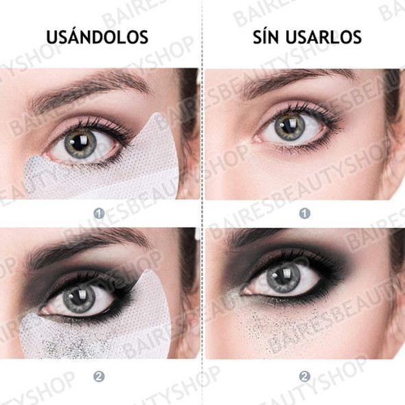 Parches Adhesivos Fiselina Para Maquillaje Sombra De Ojos 1