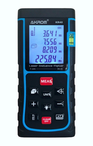 Medidor Distância Laser 40 Metros Trena Akrom Kr40 (c/ Nf-e) 0