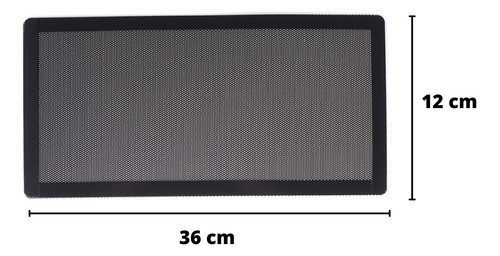 Filtro Protetor Anti Poeira Gabinete Cooler Computador 12x36 1