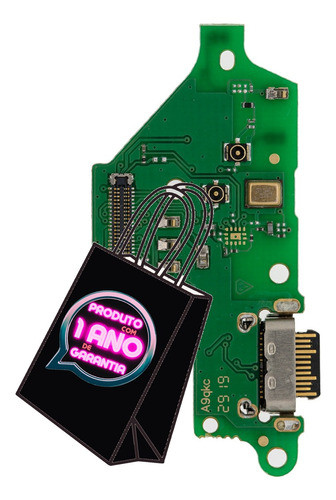 Conector Carga Usb Para Moto One Action Xt2013 Placa 0rigna! 0