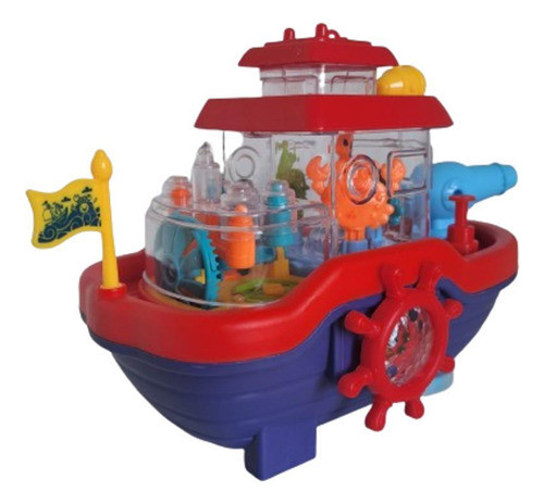 Transforme O Banho Em Diversão Barco Com Luzes E Água 1