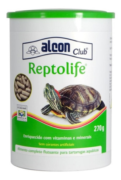 Kit 1 Reptolife 270g + 1 Gammarus 110g + 1 Jabuti 300g 1