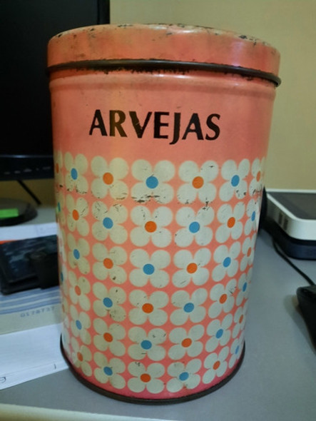 Antigua Lata De Arvejas  La Morenita 0