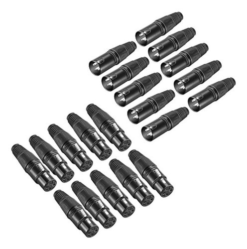 Neewer Conector De Enchufe Tipo Serpiente De Micrófono Xlr D 0
