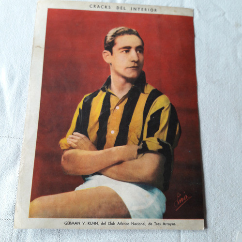 Lamina German V Kuhn Club Atletico Nac Tres Arroyos Grafico 0