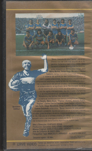 Antiguo Video V H S - Boca Historia De Una Pasion 1905/1922 1